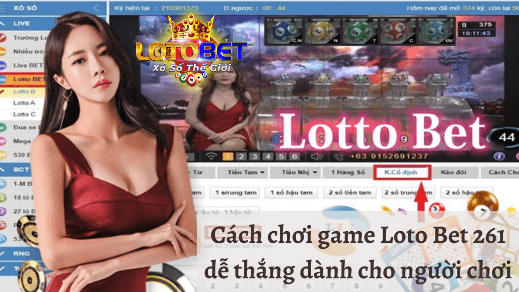 Cách chơi game Loto Bet 261 dễ thắng dành cho người chơi